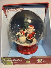Snow Globe With Snowman And Santa Claus 11 Different Songs