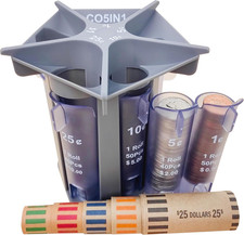 Change Sorter Tube as Coin Counter Machine with Coin Wrappers Coin Sorter Change
