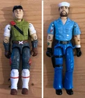 Cross Country (H.A.V.O.C. Driver) & Shipwreck Vintage 1986 - G.I. Joe Hasbro