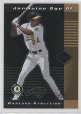 2001 Leaf Limited Jermaine Dye #33 2u3