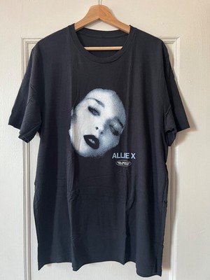 Allie X Girl With No Face Tour T-Shirt Navy Blue Men's XL Concert Merch GWNF