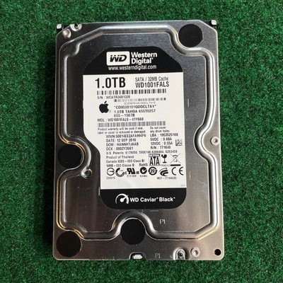 WD Caviar Black 1TB 3.5 SATA Hard Drive 7200RPM WD1001FALS Tested