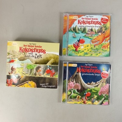 cbj audio Bundle Kokosnuss Set von 3 Hörspiel CDs ab 6 7 8 Jahre |   geprüft 