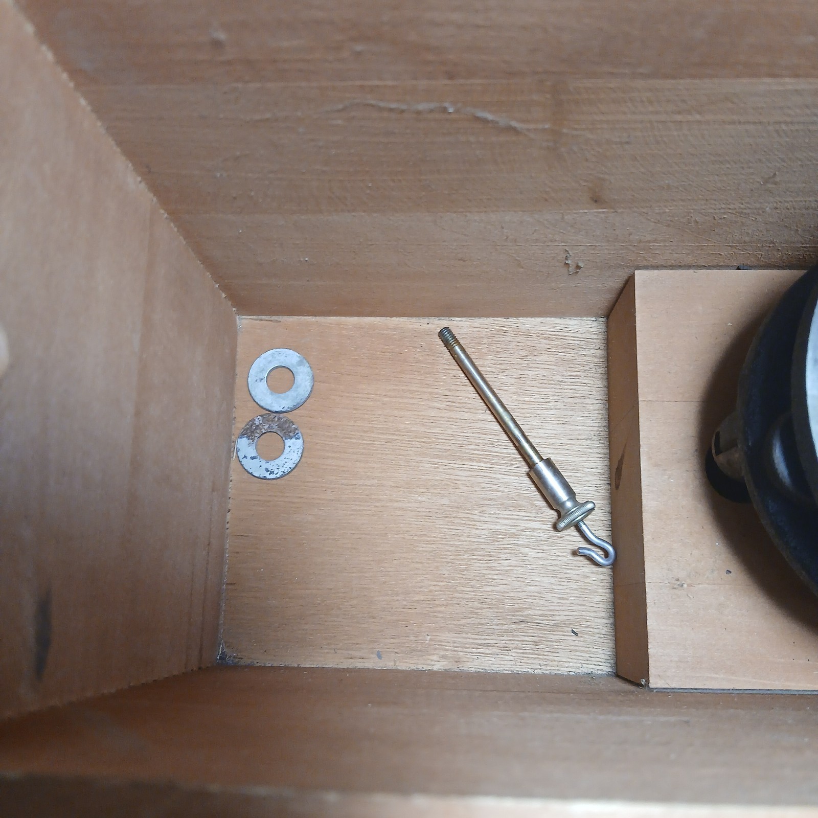 Vintage L.S. Starrett No. 99 Transit Tool Survey Scope with wooden carry case