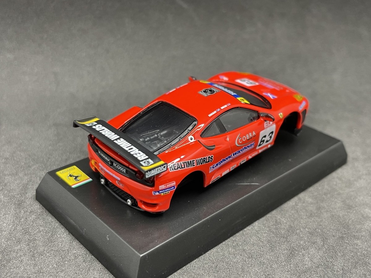 1/64 Kyosho Ferrari Racing Collection F430 GT #63 diecast model