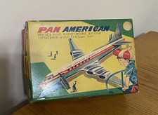 Bandai Pan American Friction Drive Toy Airplane NOS A2-38