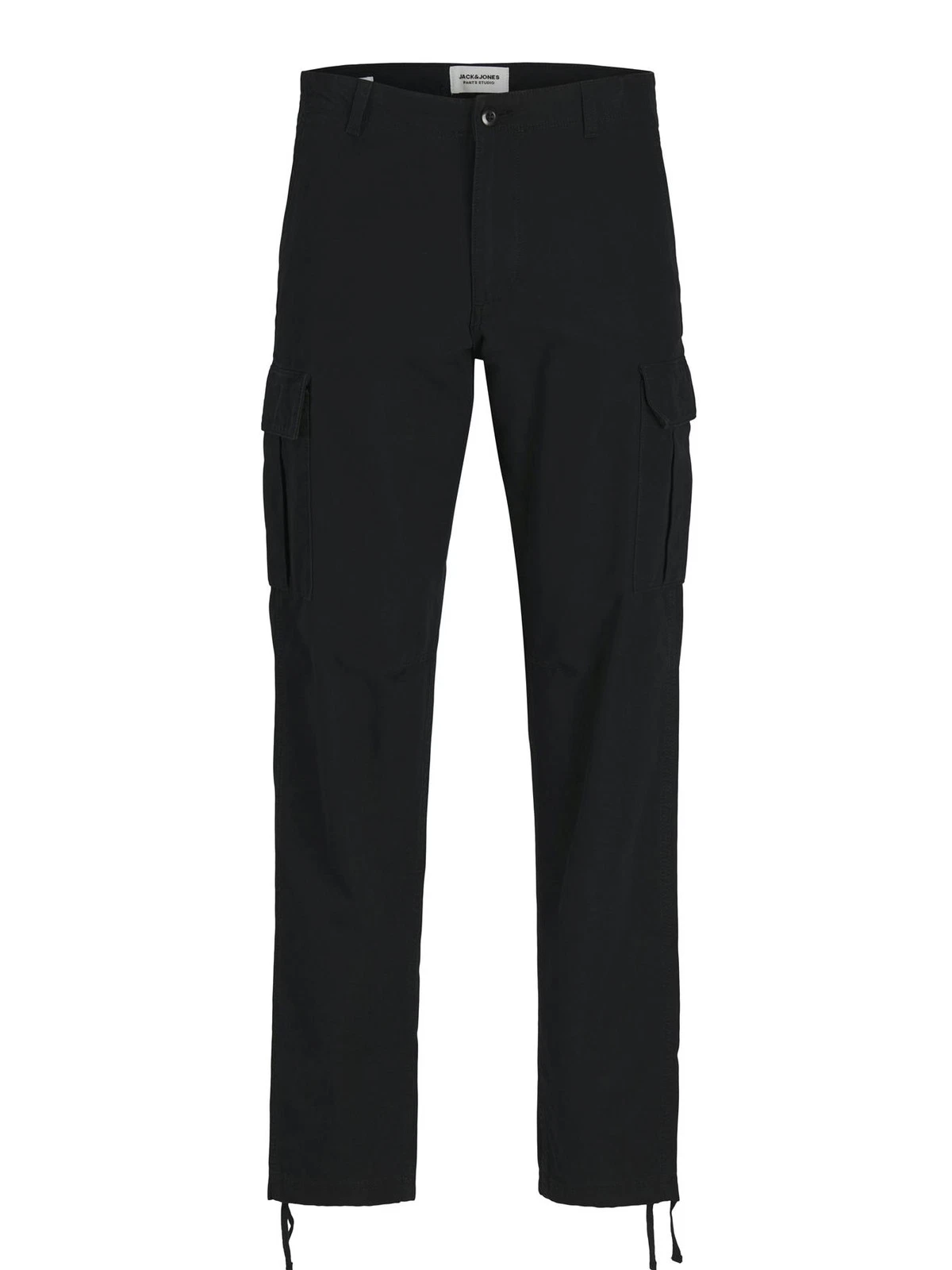 Jack & Jones Relaxed Fit Cargo For Men - JPSTKANE BARKLEY in Black, 27W-36W