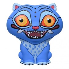 K-Pop Demon Hunters Derpy Tiger 3D Foam Magnet Blue