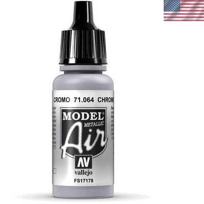 Acrylic Paint in Metallic Chrome - 17ml Glow Feature, Perfect for Art Projects