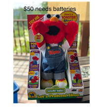 Fisher-Price Sesame Street Let  s Pretend Elmo Interactive Toy in Box MPN 99312