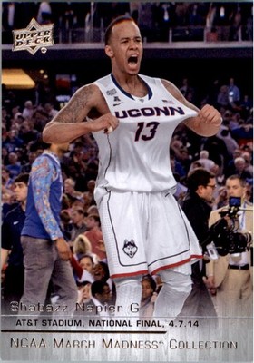 2014-15 Upper Deck March Madness Collection #SN2 Shabazz Napier SP - BSK