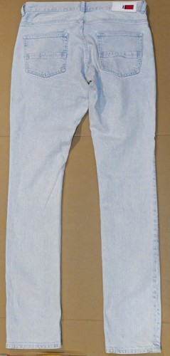 Tommy Hilfiger X Lewis Hamilton Light Denim Jeans Mens Size 32W 34L Like New - Picture 5 of 10