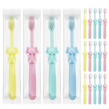 200 pcs Disposable Kids Toothbrushes Bulk Individually Wrapped Toothbrushes,K...