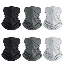 6x UV Protection Cooling Neck Gaiter Face Mask Scarf Breathable Bandana Headband
