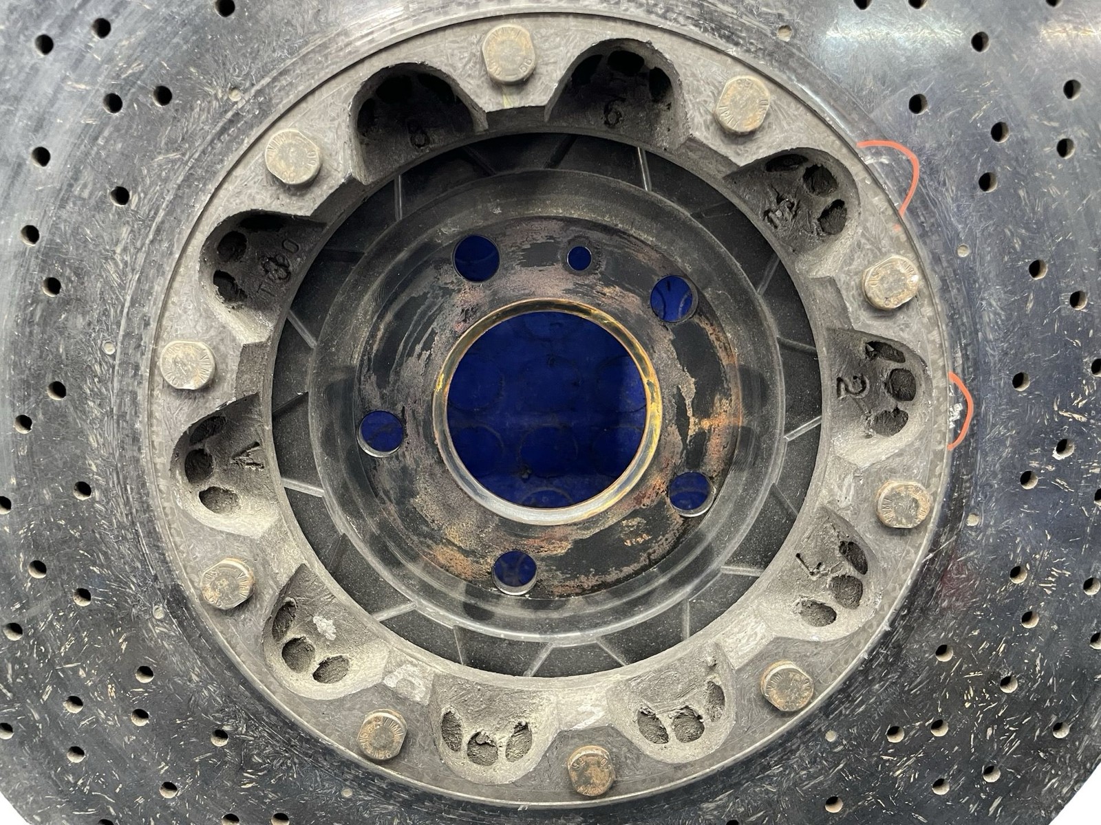 2018-2023 MCLAREN 720S RWD 4.0L FRONT LEFT BREMBO CARBON CERAMIC BRAKE ROTOR