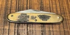1933 COCA COLA POCKET KNIFE CHICAGO WORLD'S FAIR ONE BLADE BRASS VINTAGE