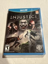 Injustice: Gods Among Us (Nintendo Wii U, 2013) Brand New Factory Sealed US