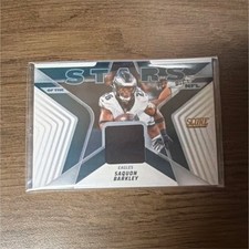 Panini 2025 Score Saquon Barkley Eagles Stars of the NFL Memorabilia SNJ-SBY