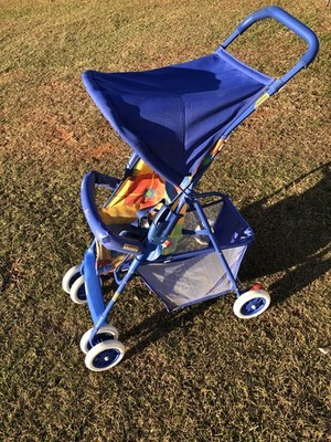 Vintage Graco Baby Stroller Multi Color 319ME With Canopy Fold Up 90's Buggy  Vtg | eBay