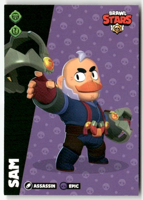 Panini 2025 Brawl Stars Official Trading Card Collection Karte Nr. 101 Sam