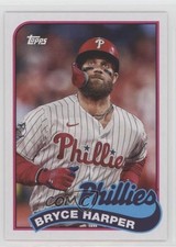 2023 Archives 1989 Topps Doubleheaders Bryce Harper Mike Schmidt HOF 0ot5
