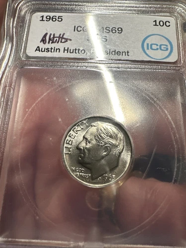 1965 SMS Roosevelt Dime NGC MS69 57003