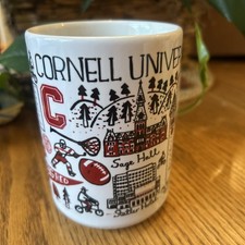 Cornell University Coffee Mug Cup Ezra Cornel...