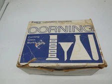 DC6 CORNING INC. 25ML PYREX NARROW MOUTH ERLENMEYER FLASK #4980-25