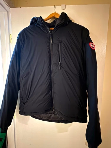 Canada Goose Lodge Hoody Packable Hooded Full Zip Down Jacket Men’s Large - product listing photo