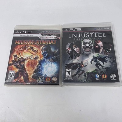 Lot of 2 Sony PlayStation 3 (PS3) Warner Bros Games