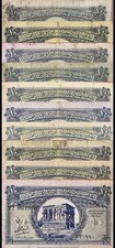 Egypt 10 Piastres Banknote 1943-44,A.Osman Sign,L 1940, Lot Of Ten Notes.