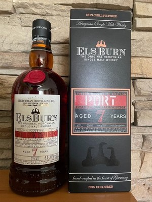 Elsburn Small Batch PORT Cask Strength 2014/2021 Single Cask Whisky
