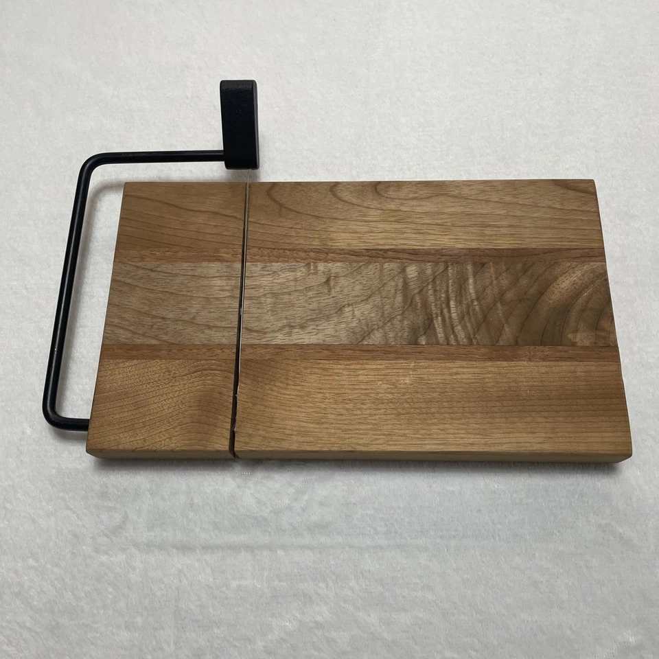 Tabla de cortar alambre de queso - Tabla de madera Foto 4 de 4