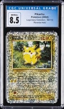 2002 POKEMON LEGENDARY COLLECTION - REVERSE HOLO #86/110 PIKACHU CGC 8.5 on eBay