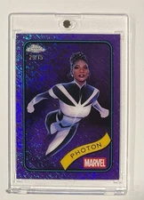 Topps Chrome Marvel 2025 #24 Photon Purple Shimmer /75