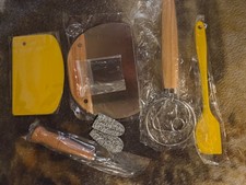 Sourdough starter kit, sourdough tools, baking, dough rolls, sourdough starter