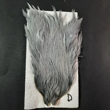 Dyed Lt. Med. Blue Dun Dry Fly Hackle Neck Cape Dry Fly Tying Feathers #D