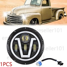 For Chevy Truck 1947 -1956 Dot 7 Inch Led Headlight Round High Low Beam Sealed For Chevy Truck 1947 -1956 Dot 7 Inch Led Headlight Round High Low Beam Sealed