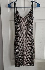 Womens Size Small Windsor Dress Black And Rose Gold