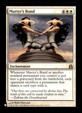 Martyr's Bond LP Light Play The List MTG [11652]