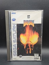 Doom GT Interactive Software Sega Saturn Complete CIB