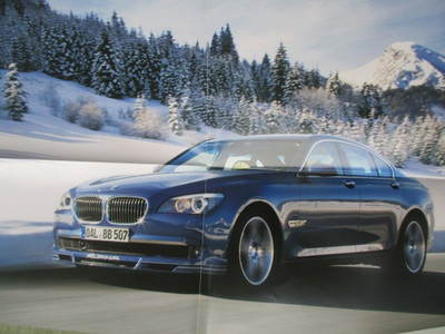 Alpina BMW D3 Biturbo, E92, E91, B3S,B6 S E63,E64,B7 F01 +Poster 2010