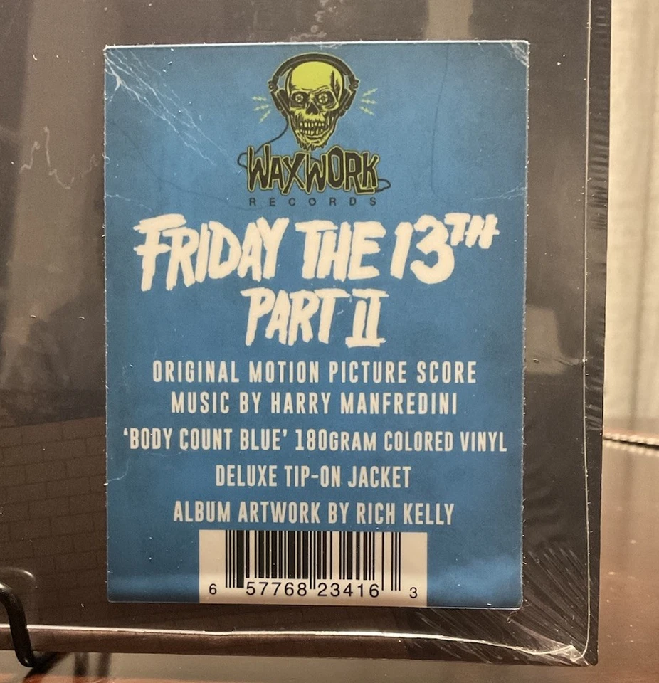 Friday The 13th Part 2 Sealed Vinyl LP Waxwork Records - Image 2 of 3