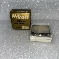 [MINT w/ Case] Nikon Focusing Screen Type K Split Microprism For F2 From JAPAN