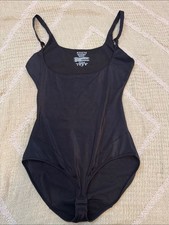 ASSETS by Spanx Red Hot Label Black Shaping Bodysuit 1X Plus  Adjustable Straps