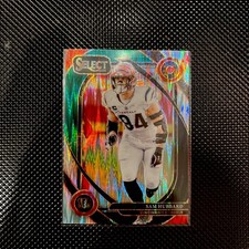 2024 Select Club Level Black And Green Shock Prizm Sam Hubbard #292