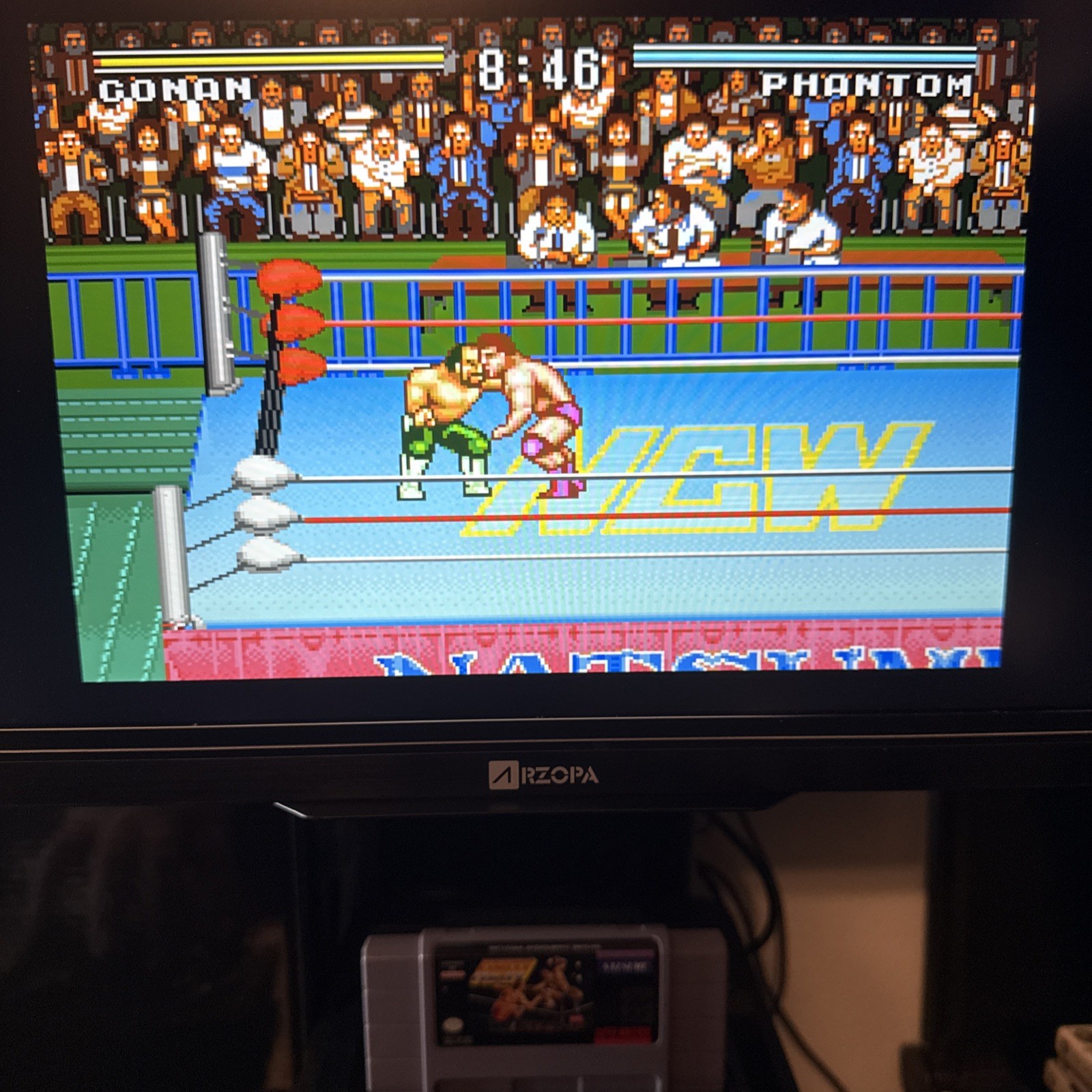 Natsume Championship Wrestling (Super Nintendo Entertainment System, 1994) SNES