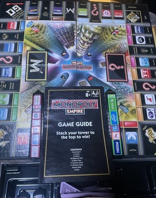 Hasbro Monopoly Empire Edition Gold Teile Eigentum Brettspiel unvollständig  