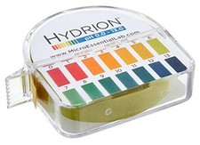 5920024 pHydrion 0 to 13 pH Jumbo pH Papers, 50 Ft/Roll Range 0 to 13