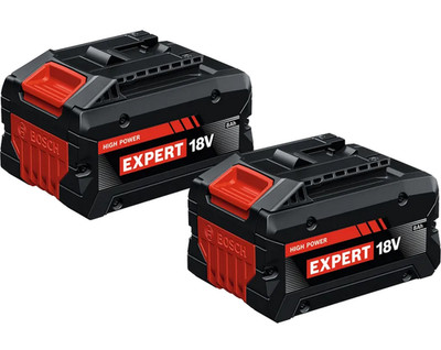 Bosch EXPERT Akku-Set 18 Volt mit 2 x AKKU EXBA 18 V-80